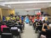 Maracatu Batuque Apabb PE se apresenta em encontro de mulheres