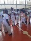 Grupo de Capoeira da Apabb MG realiza apresentação em colégio