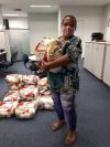 Apabb MG realiza nova doação de cestas básicas para as famílias