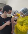 Participantes da Apabb CE tomam vacina contra covid-19