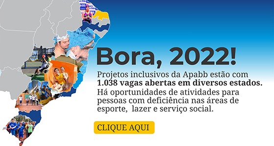 Projetos inclusivos da Apabb estão com 1.038 vagas abertas
