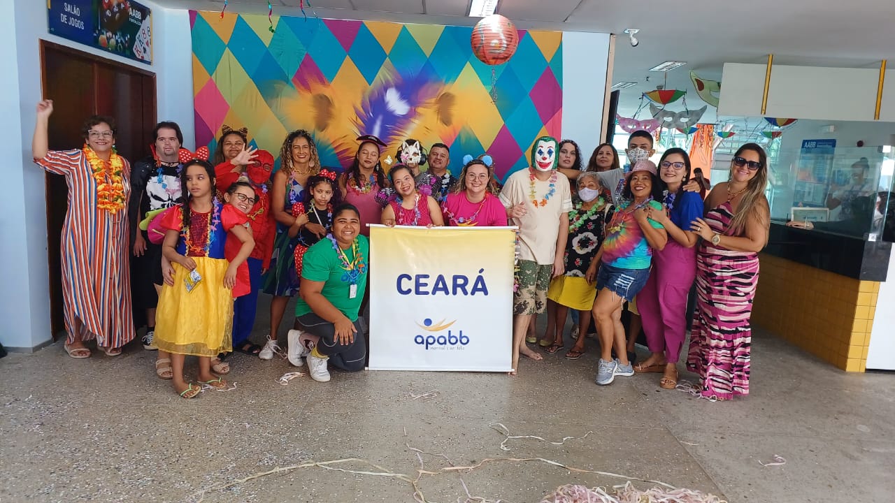 APABB-CE participou do pré-carnaval infantil na AABB-Fortaleza