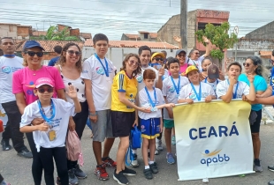Apabb CE participa da 8º Corrida de Rua para Pessoas com Deficiência de Maracanaú