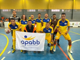 Equipe da Apabb RJ é campeã da Liga de Futsal Unificado